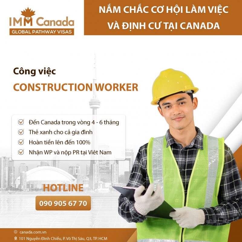 Construction Worker - Công nhân xây dựng