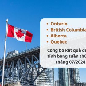 Ontario, British Columbia, Alberta và Quebec tiếp tục mời ứng viên nộp hồ sơ xin Đề cử Tỉnh bang