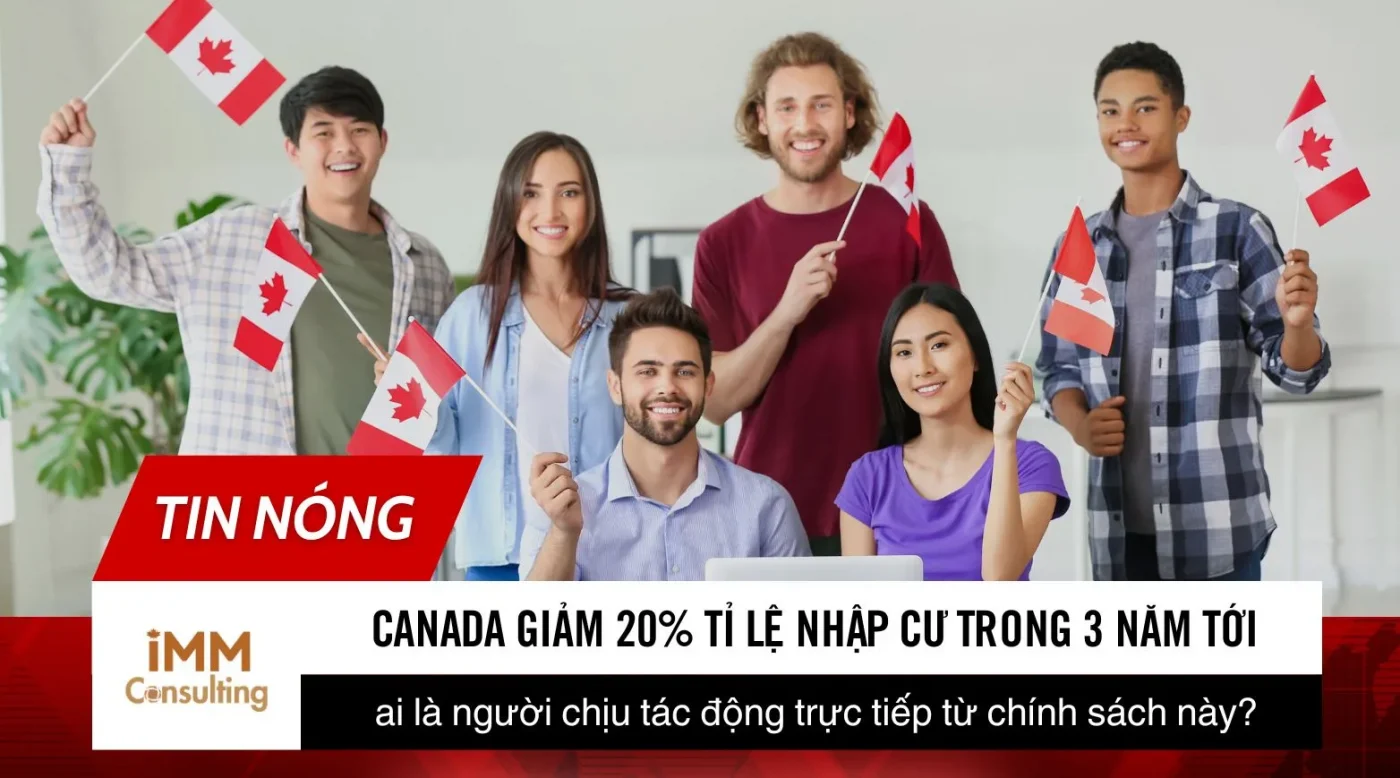 Tin nóng Canada giảm 20 tỉ lệ nhập cư trong 3 năm tới, ai là người chịu tác động trực tiếp từ chính sách này