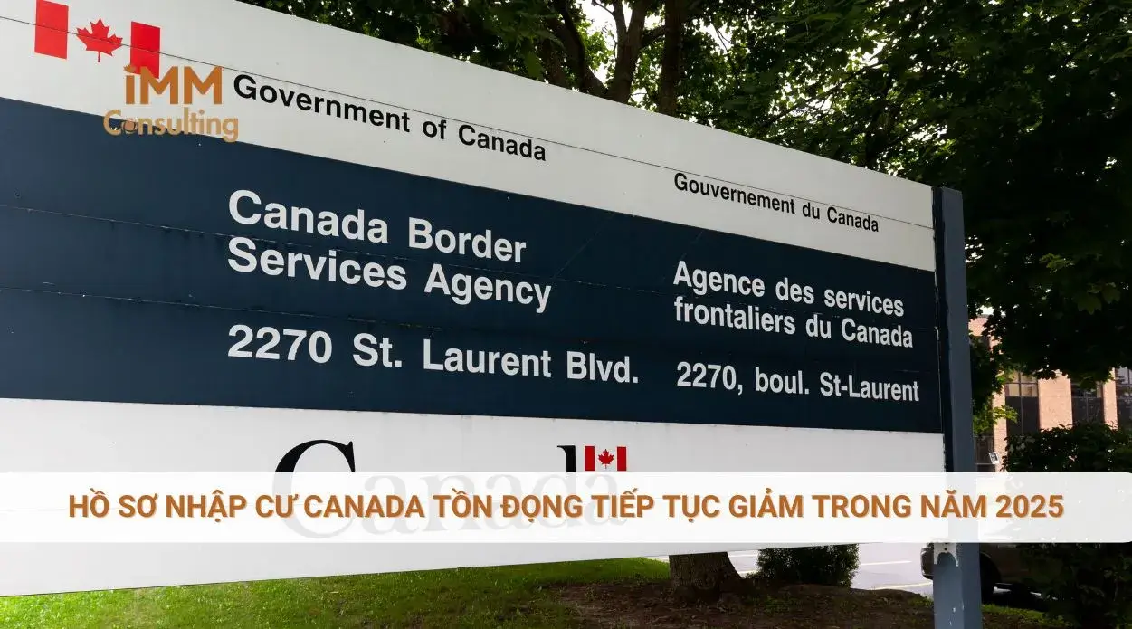 Hồ sơ nhập cư Canada tồn đọng tiếp tục giảm trong năm 2025