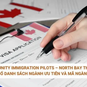 Rural Community Immigration Pilots – North Bay thuộc Ontario công bố danh sách ngành ưu tiên và mã ngành nghề