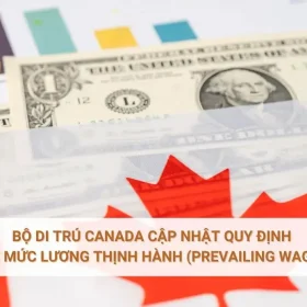 Bộ di trú Canada cập nhật quy định về Mức lương thịnh hành (Prevailing Wage)*