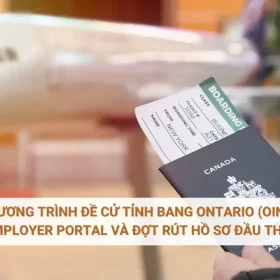 Chương trình đề cử tỉnh bang Ontario (OINP) – Áp dụng Employer Portal và đợt rút hồ sơ đầu tháng 6/2025