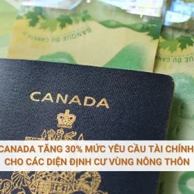 Canada tăng 30% mức yêu cầu tài chính cho các diện định cư vùng nông thôn