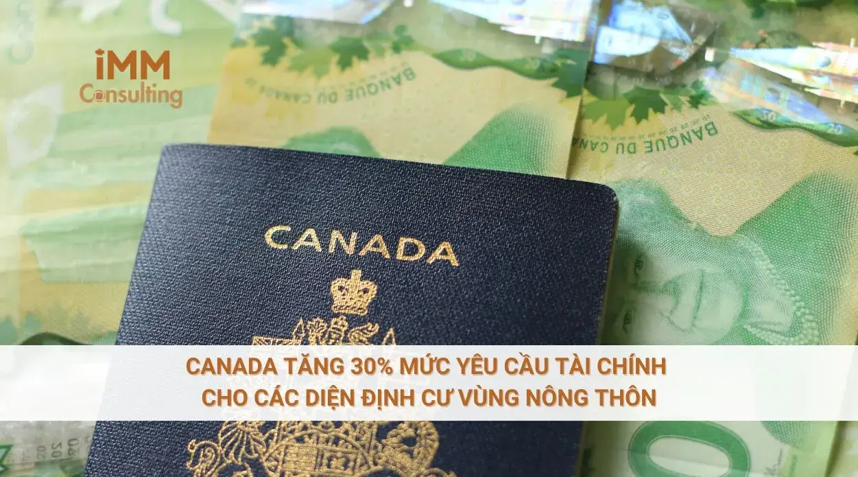 Canada tăng 30% mức yêu cầu tài chính cho các diện định cư vùng nông thôn
