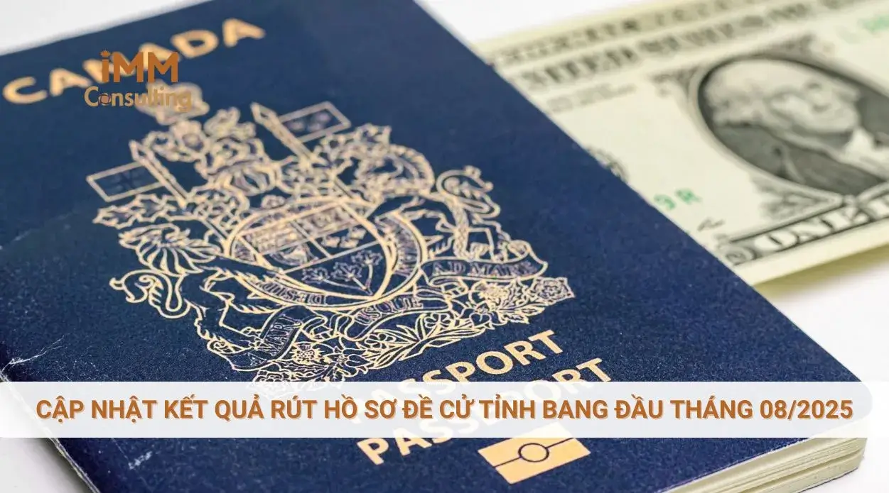 Cập nhật kết quả rút hồ sơ đề cử tỉnh bang đầu tháng 08/2025