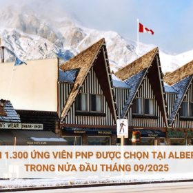 Hơn 1.300 ứng viên PNP được chọn tại Alberta trong nửa đầu tháng 09/2025