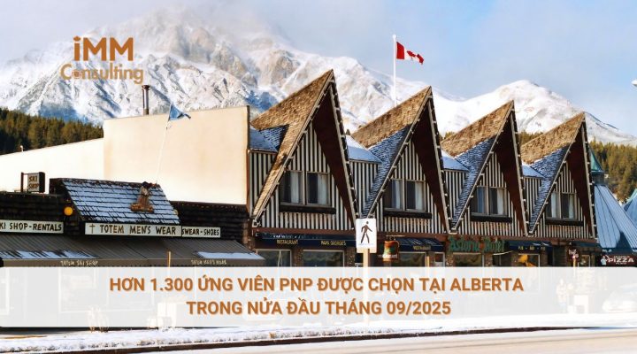 Hơn 1.300 ứng viên PNP được chọn tại Alberta trong nửa đầu tháng 09/2025