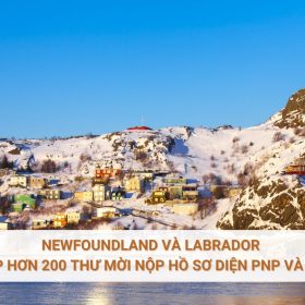 Newfoundland và Labrador cấp hơn 200 thư mời nộp hồ sơ diện PNP và AIP