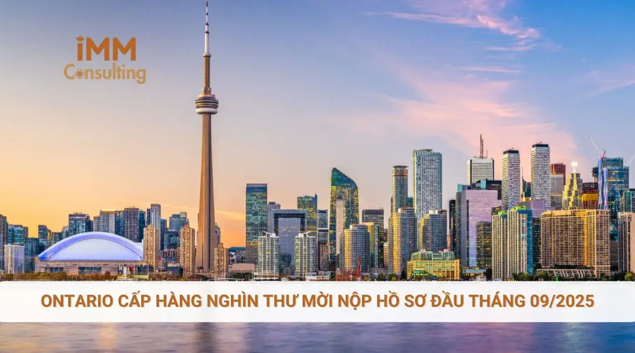Ontario cấp hàng nghìn thư mời nộp hồ sơ đầu tháng 09/2025