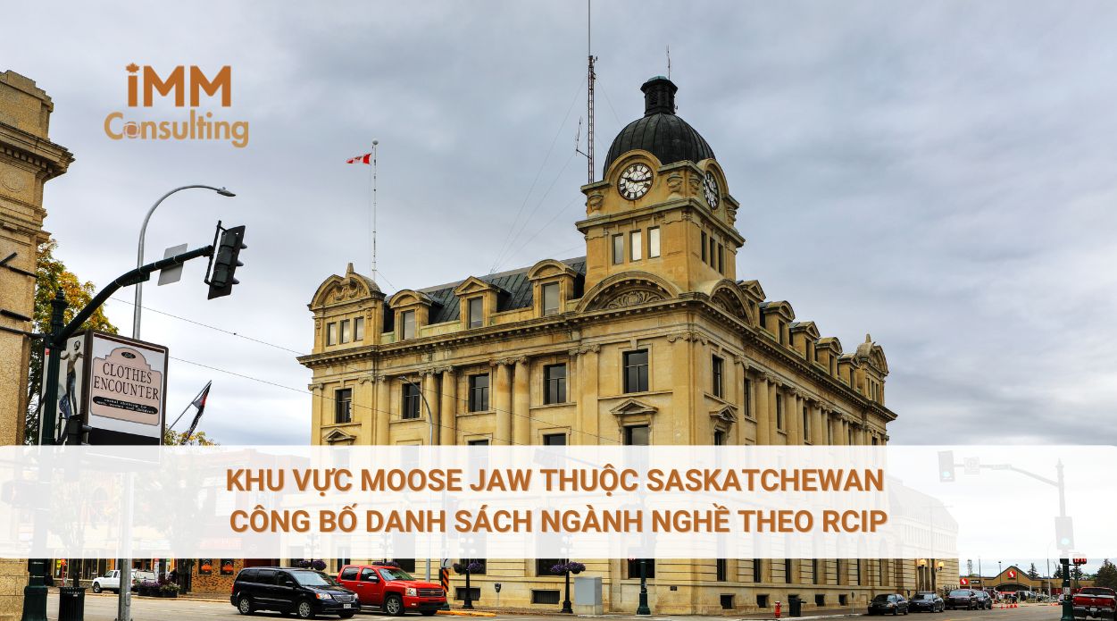 Khu vực Moose Jaw thuộc Saskatchewan công bố danh sách ngành nghề theo RCIP