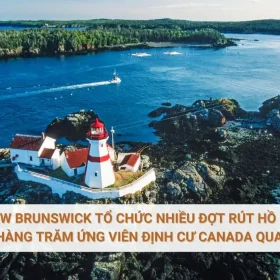 New Brunswick tổ chức nhiều đợt rút hồ sơ, mời hàng trăm ứng viên định cư Canada qua PNP