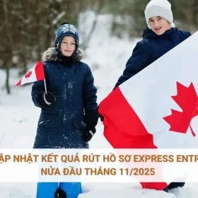 Cập nhật kết quả rút hồ sơ Express Entry nửa đầu tháng 11/2025