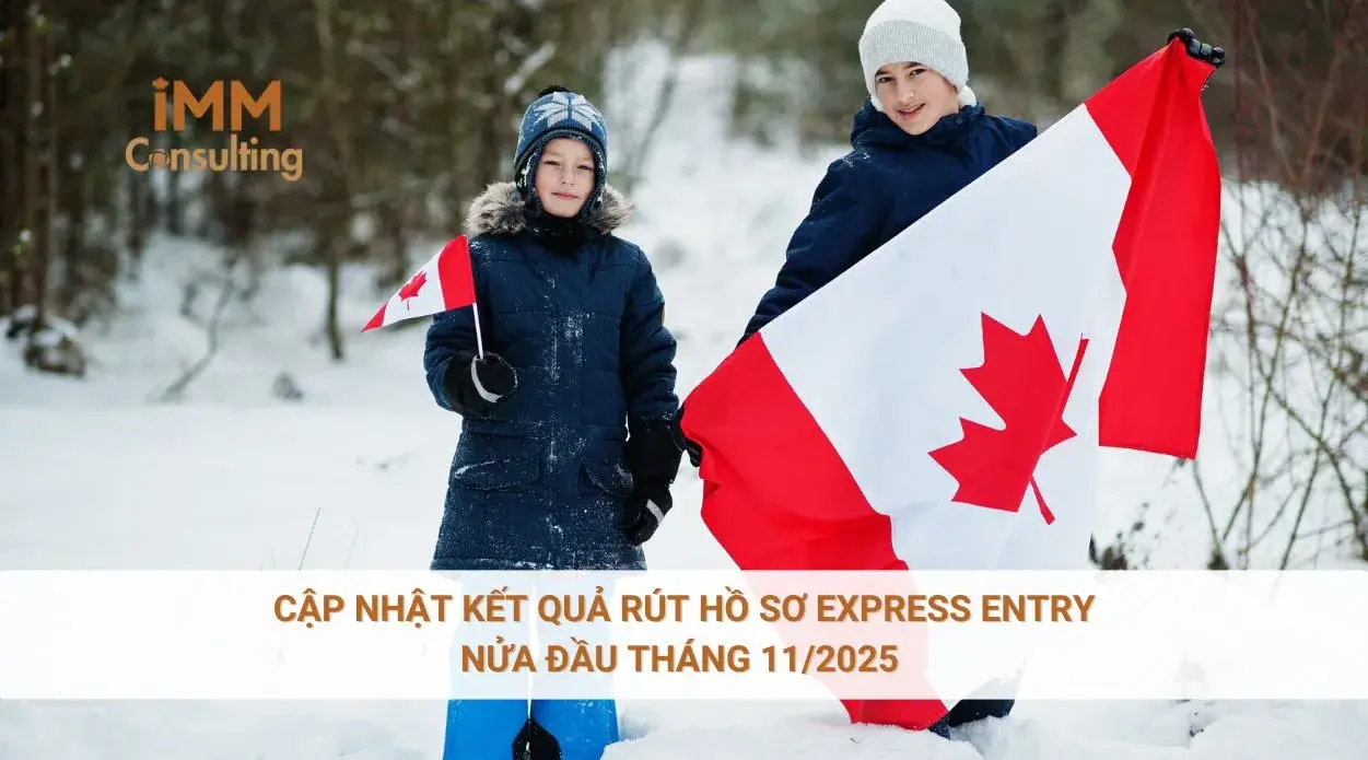 Cập nhật kết quả rút hồ sơ Express Entry nửa đầu tháng 11/2025