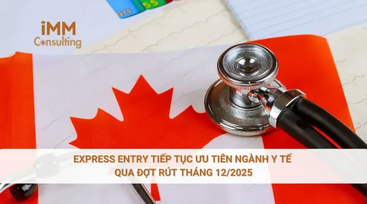 Express Entry tiếp tục ưu tiên ngành y tế qua đợt rút tháng 12/2025