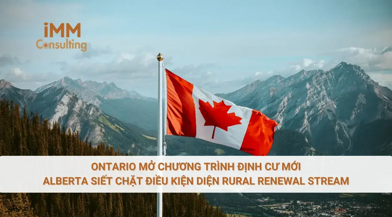 Ontario mở chương trình định cư mới - Alberta siết chặt điều kiện diện Rural Renewal Stream