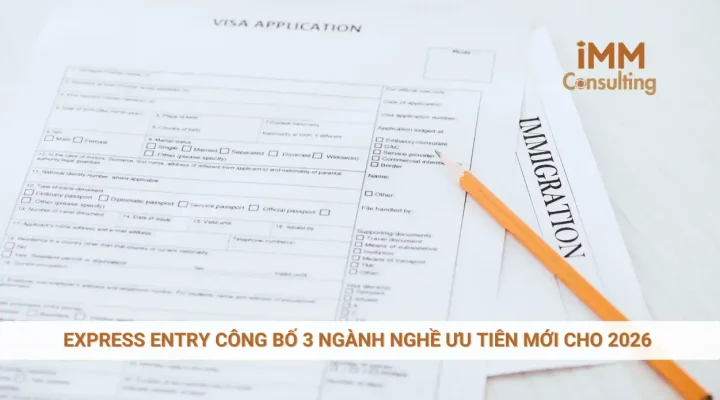 Express Entry công bố 3 ngành nghề ưu tiên mới cho 2026