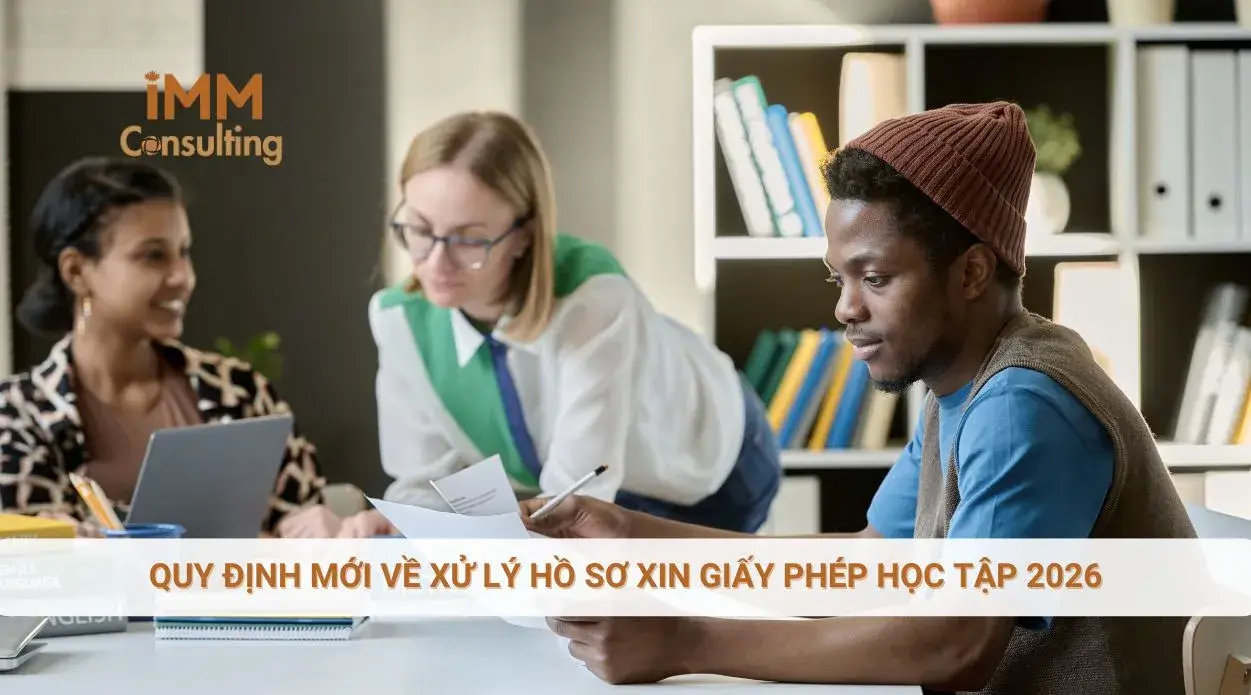 Quy định mới về xử lý hồ sơ xin giấy phép học tập 2026