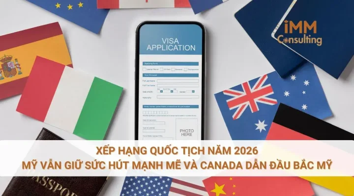 Xếp hạng quốc tịch năm 2026: Mỹ vẫn giữ sức hút mạnh mẽ và Canada dẫn đầu Bắc Mỹ