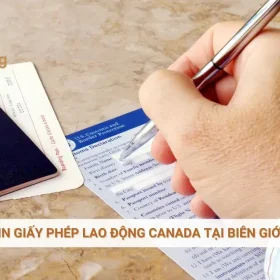 Xin giấy phép lao động Canada tại biên giới?